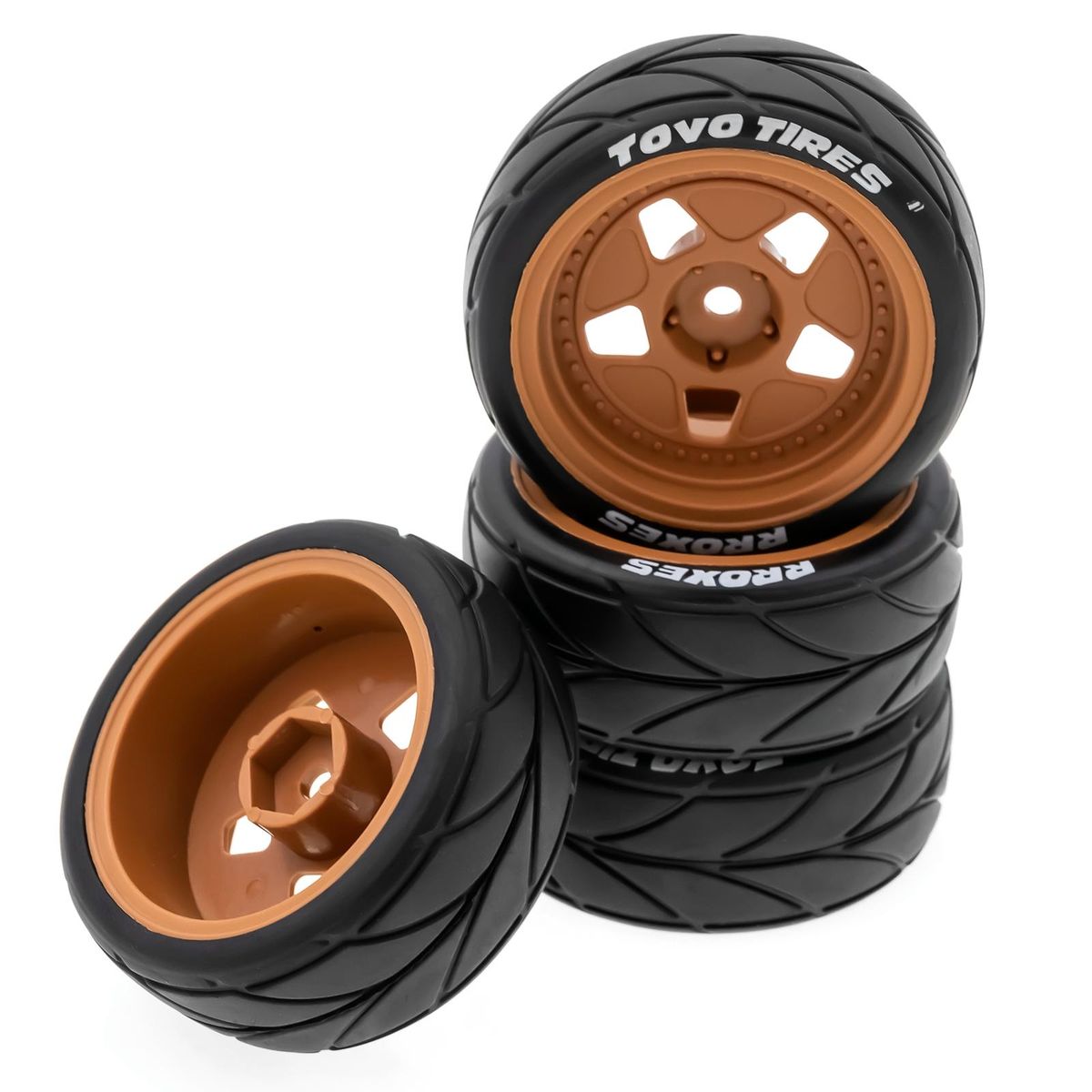 Remote Control Off-Road Rally Car Tires 65*45*26mm 4pcs Replacement for TAMIYA TT02 XV01 HSP 94123 HPI KYOSHO WLtoys 1/10 Remote Control Car Wheel