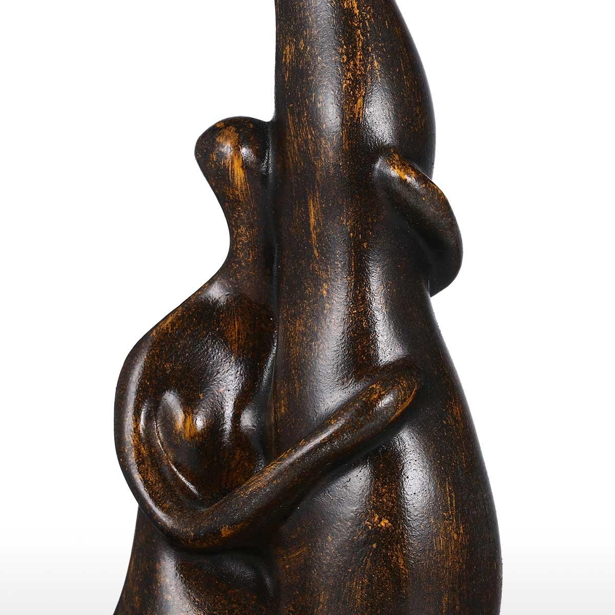Lift Leg Tomfeel Resin Sculpture Home Decoration  Design Elegant Woman