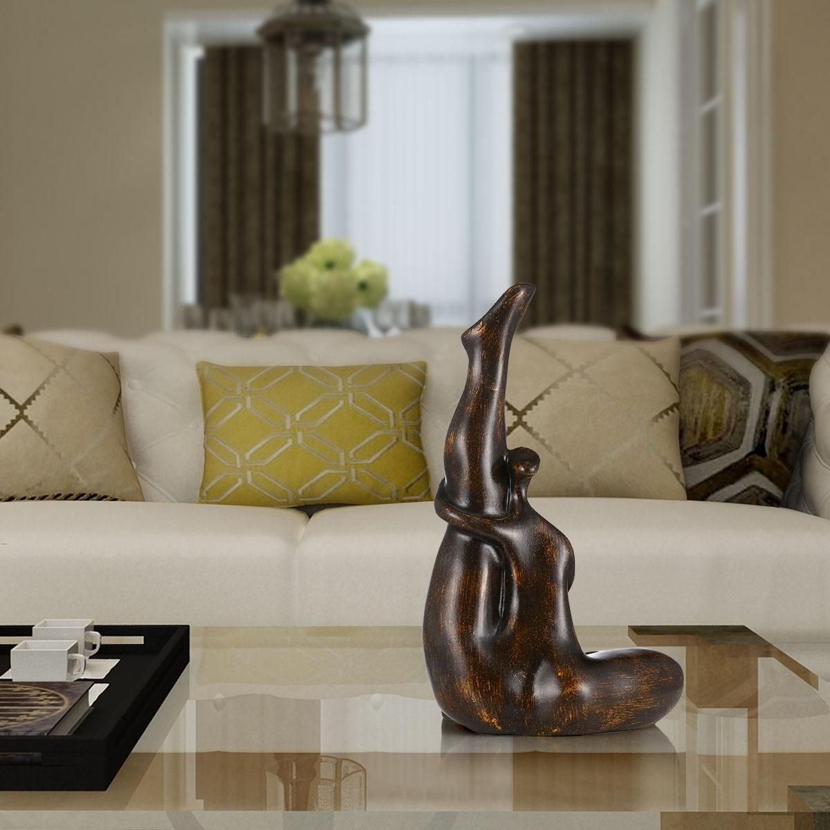 Lift Leg Tomfeel Resin Sculpture Home Decoration  Design Elegant Woman