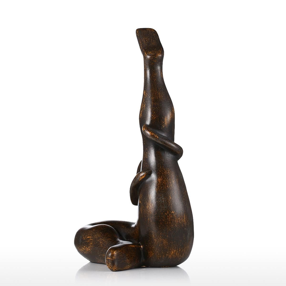 Lift Leg Tomfeel Resin Sculpture Home Decoration  Design Elegant Woman