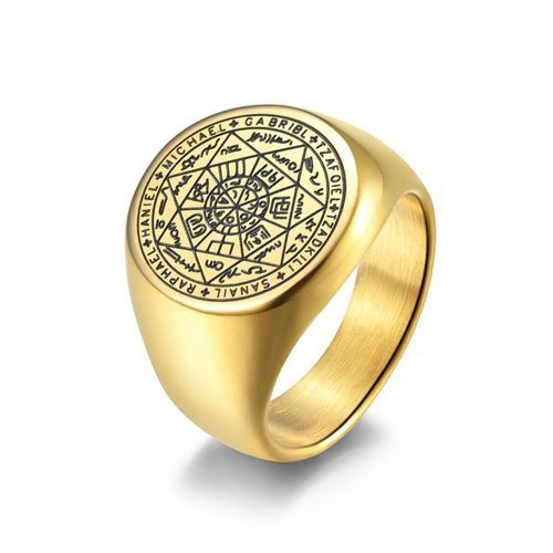 The Key Of Solomon Rings Stainless Steel The Seal