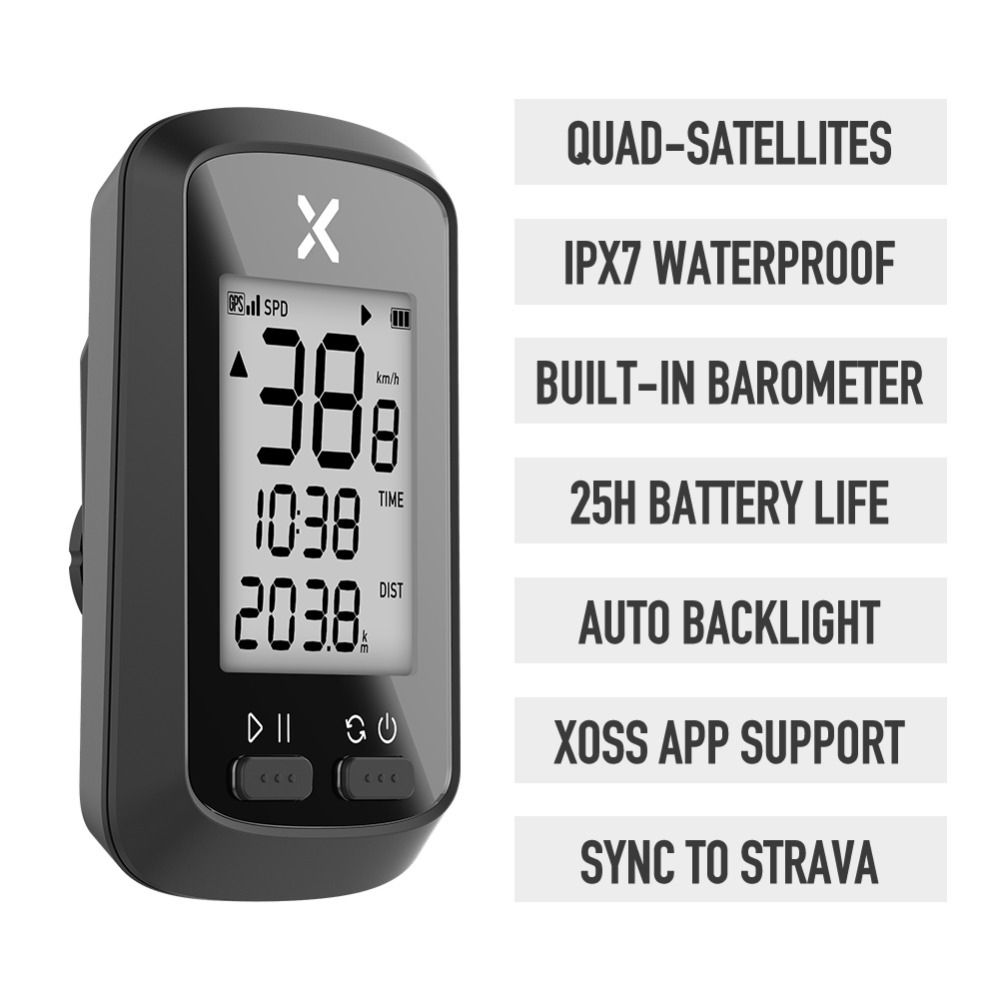 XOSS Walker Small G+ Bicycle GPS Stopwatch Road Mountain