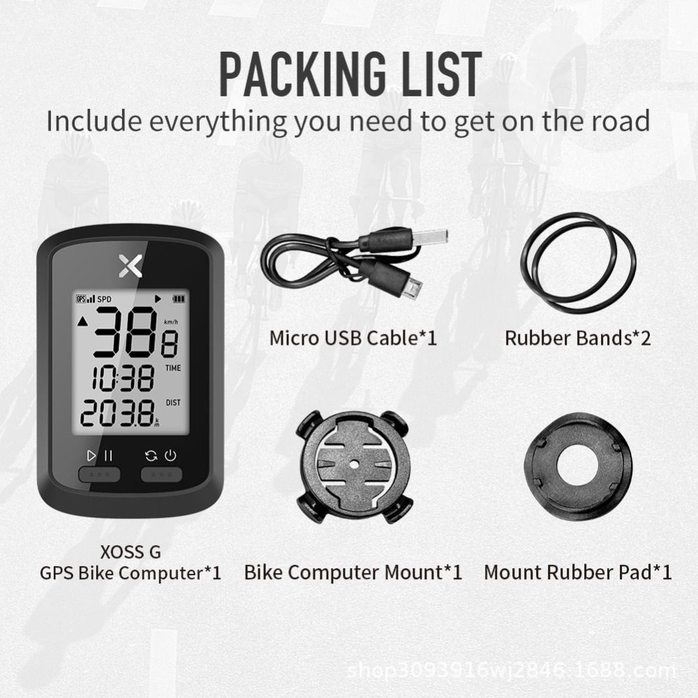 XOSS Walker Small G+ Bicycle GPS Stopwatch Road Mountain