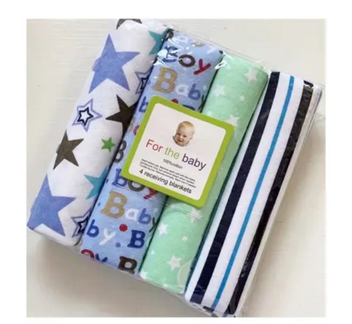 4 In 1 Receiving Blankets