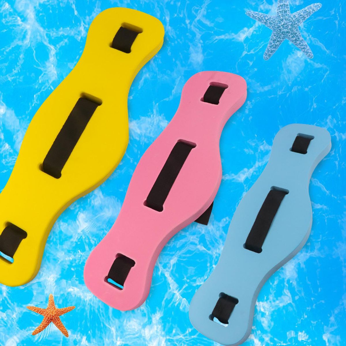 Swim Flotation Belt Swimming Pool Water Jogging Fitness Workout Exercise Belt Adjustable Float Belt for Adult or Child