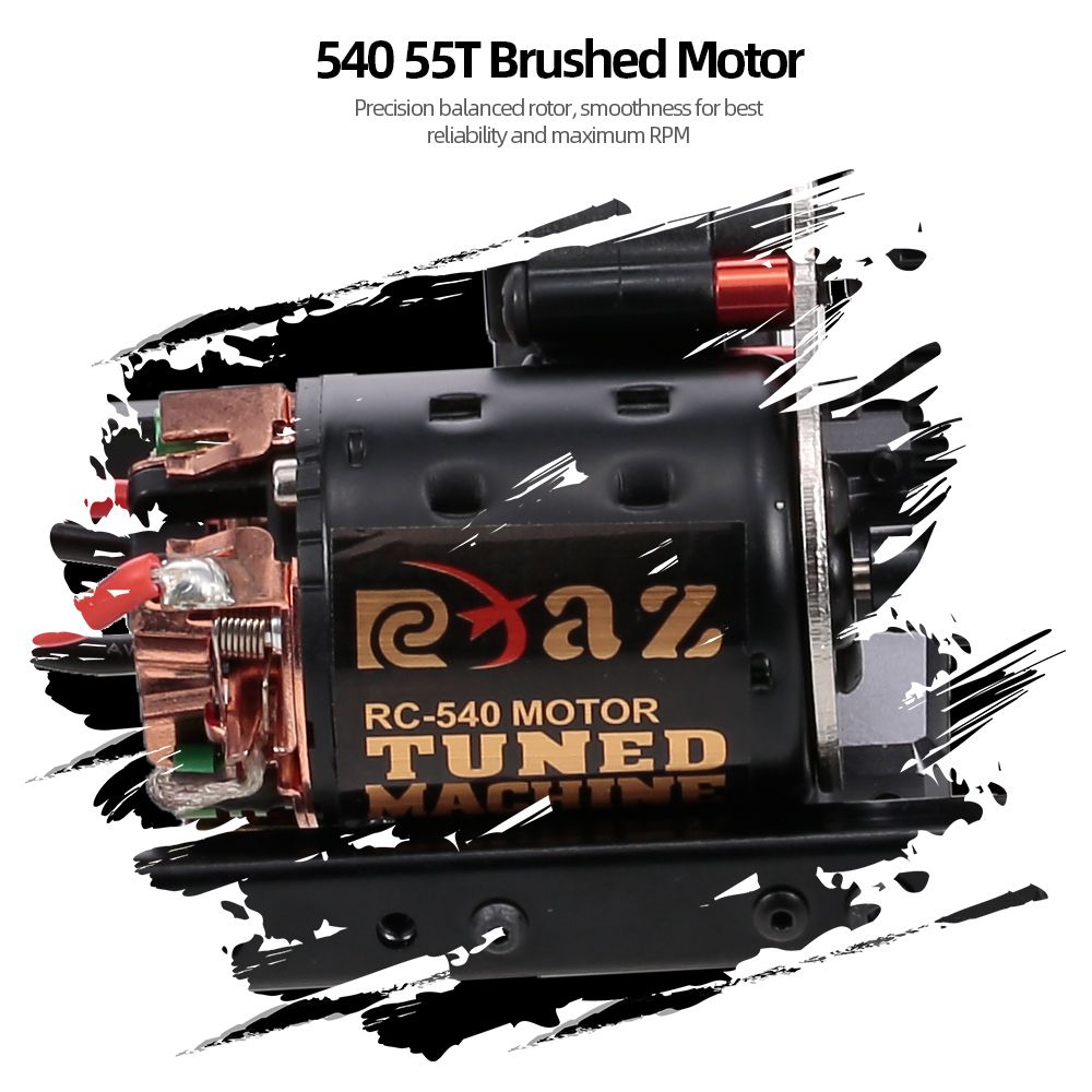 RC Car Frame Carbon Fiber Metal Car Chassis Beam With 540