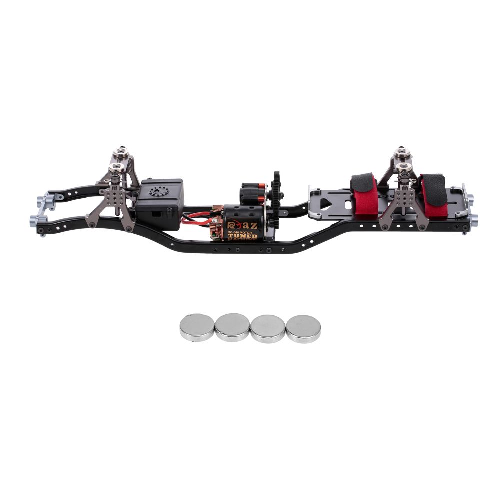 RC Car Frame Carbon Fiber Metal Car Chassis Beam With 540