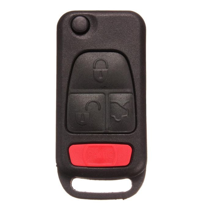 4 Buttons Car Remote Folding Flip Key Shell Cover For Mercedes For Benz B200 A160 W124 W202 W210