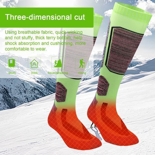 1 Pair Winter Ski Socks For Men Women Cold Weather Socks