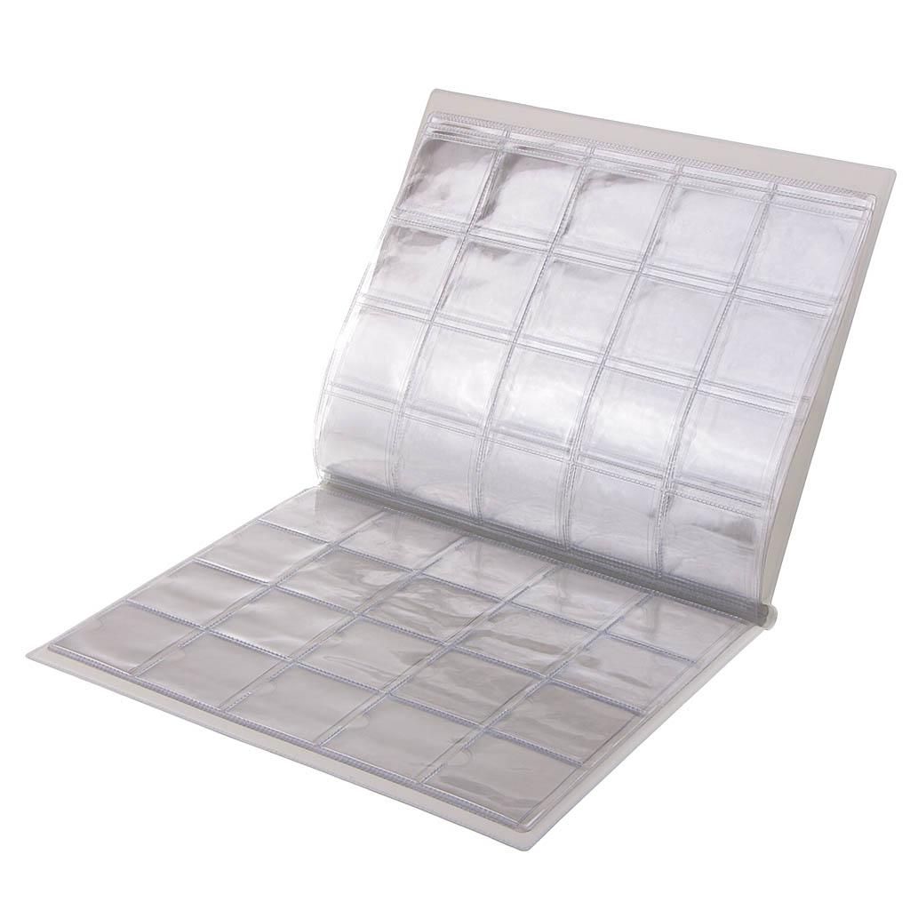 2 Pieces 200 Coin Storage Book Coins Holder Storage Album Coin