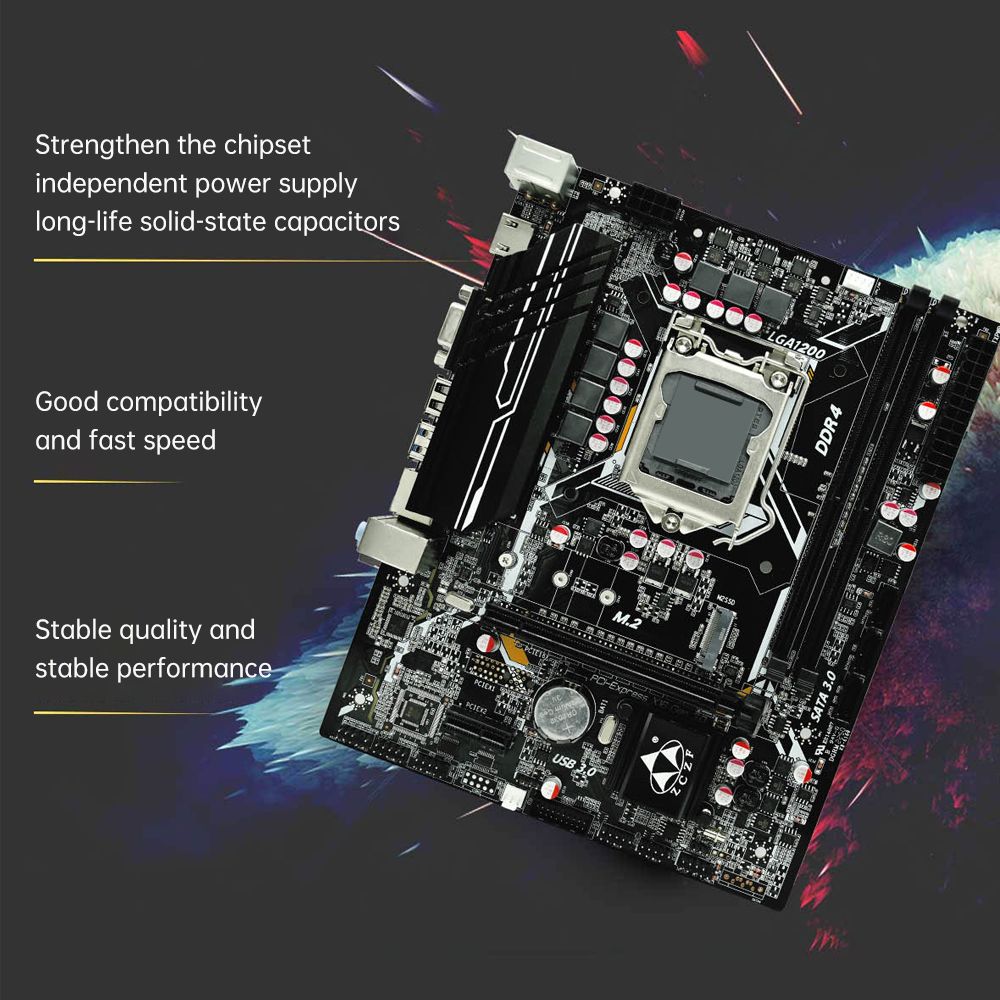 H510 Gaming Motherboard LGA1200(Intel 11th/10th Gen)