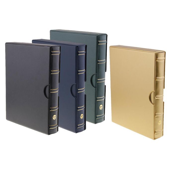 PVC Coins Storage Case Box Container Holder Book Album For Golden