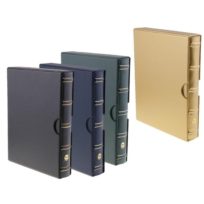 PVC Coins Storage Case Box Container Holder Book Album For Golden
