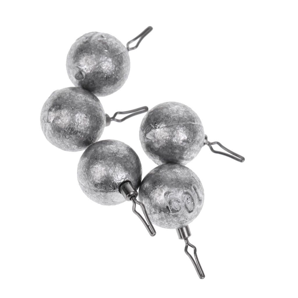 Sinkers   Round Balls Weights Quick Insert  Leader