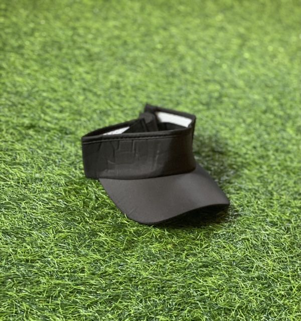 Stylish Unisex Visor Black Hat