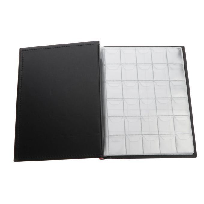 250 Coin Collection Holder For Money Penny Storage Pocket Album Brown