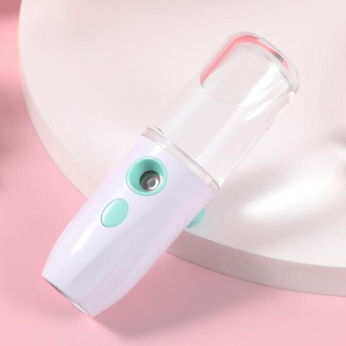 Nano Facial Mist Sprayer Facial  Bottle Handy  Green
