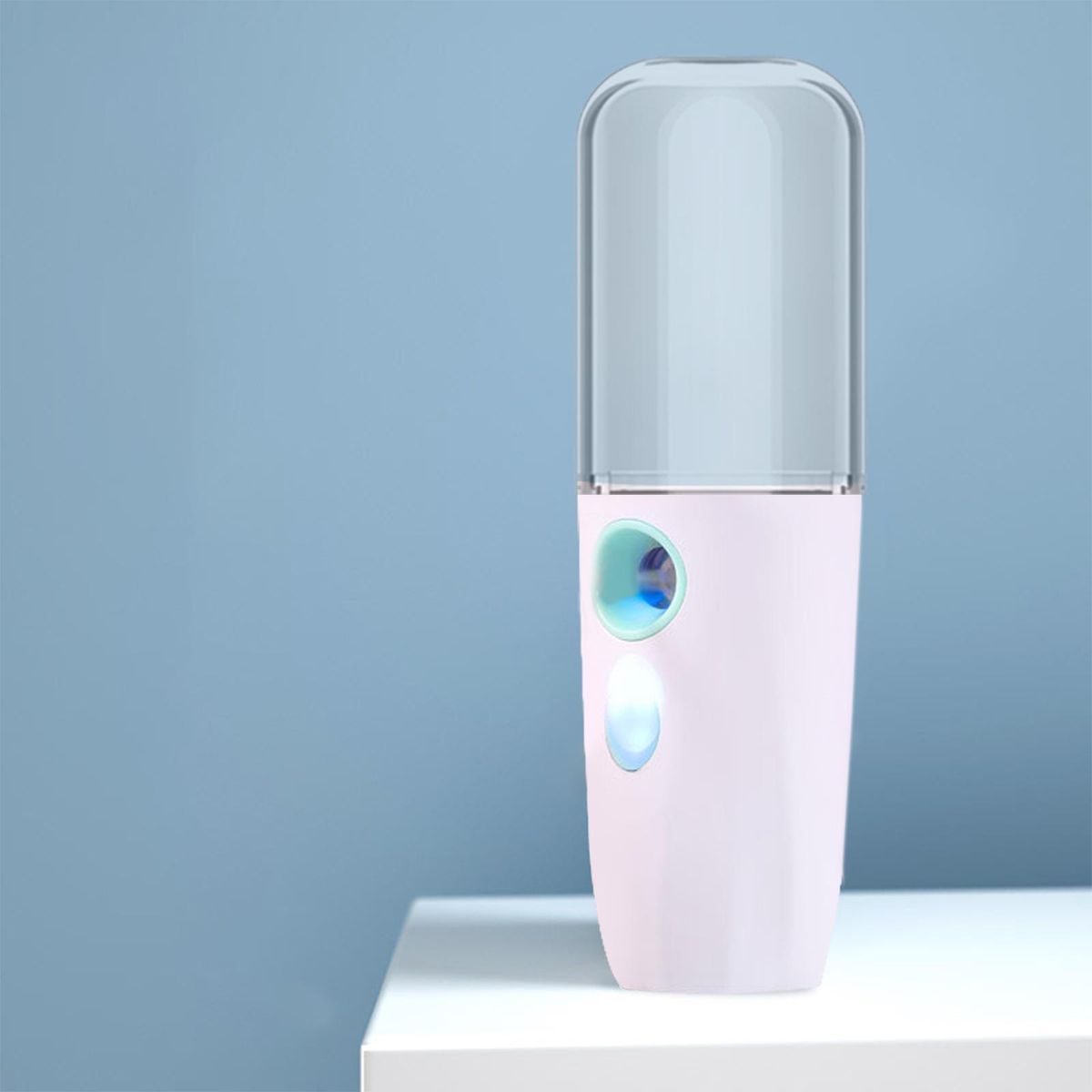 Nano Facial Mist Sprayer Facial  Bottle Handy  Green