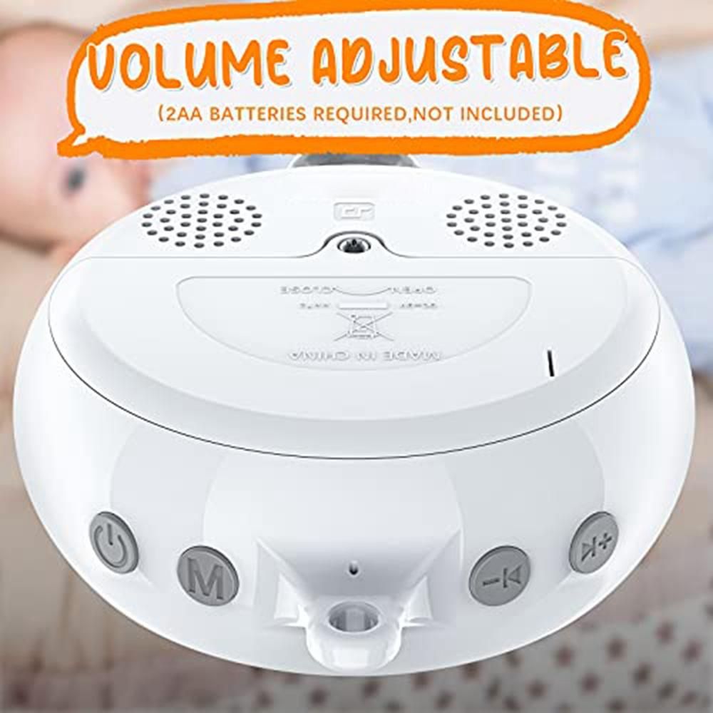 Crib Mobile Motor Baby Music Box Spinner with 3 Modes