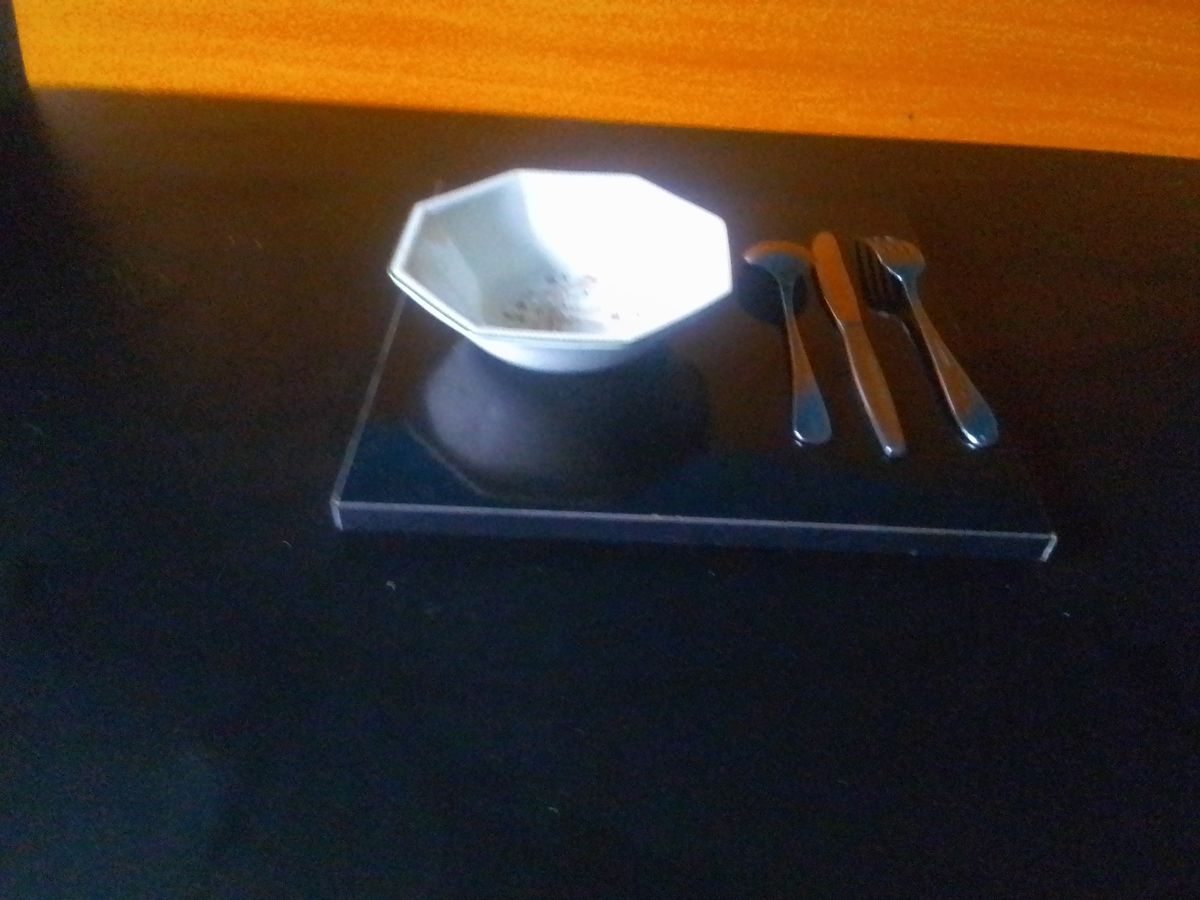 Dining Wooden Place Mat(A Set Of Four) - Black