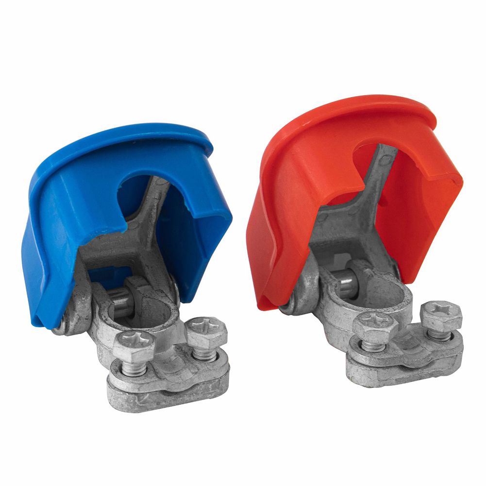 2PCS Battery Nickel-plated Brass Battery Terminal Quick