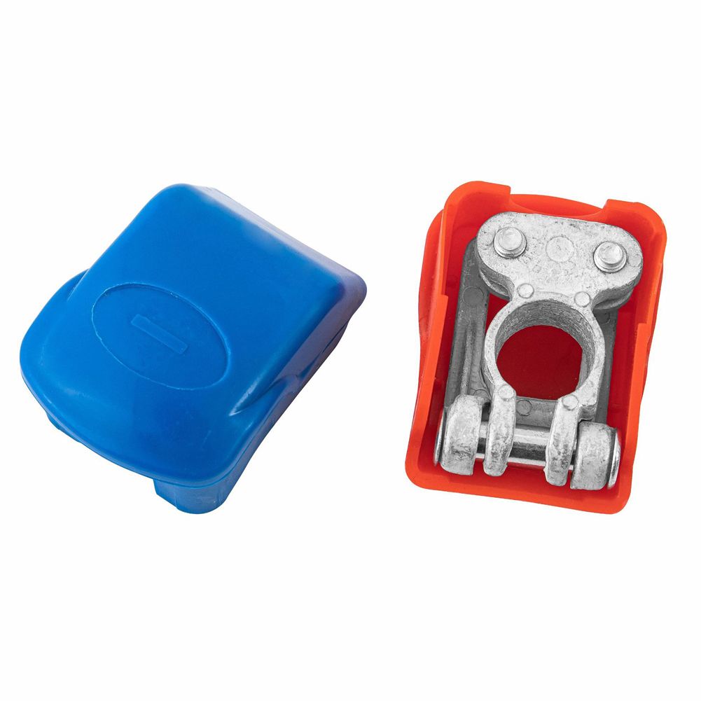 2PCS Battery Nickel-plated Brass Battery Terminal Quick