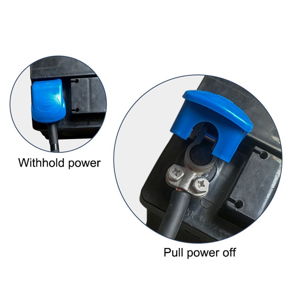 2PCS Battery Nickel-plated Brass Battery Terminal Quick