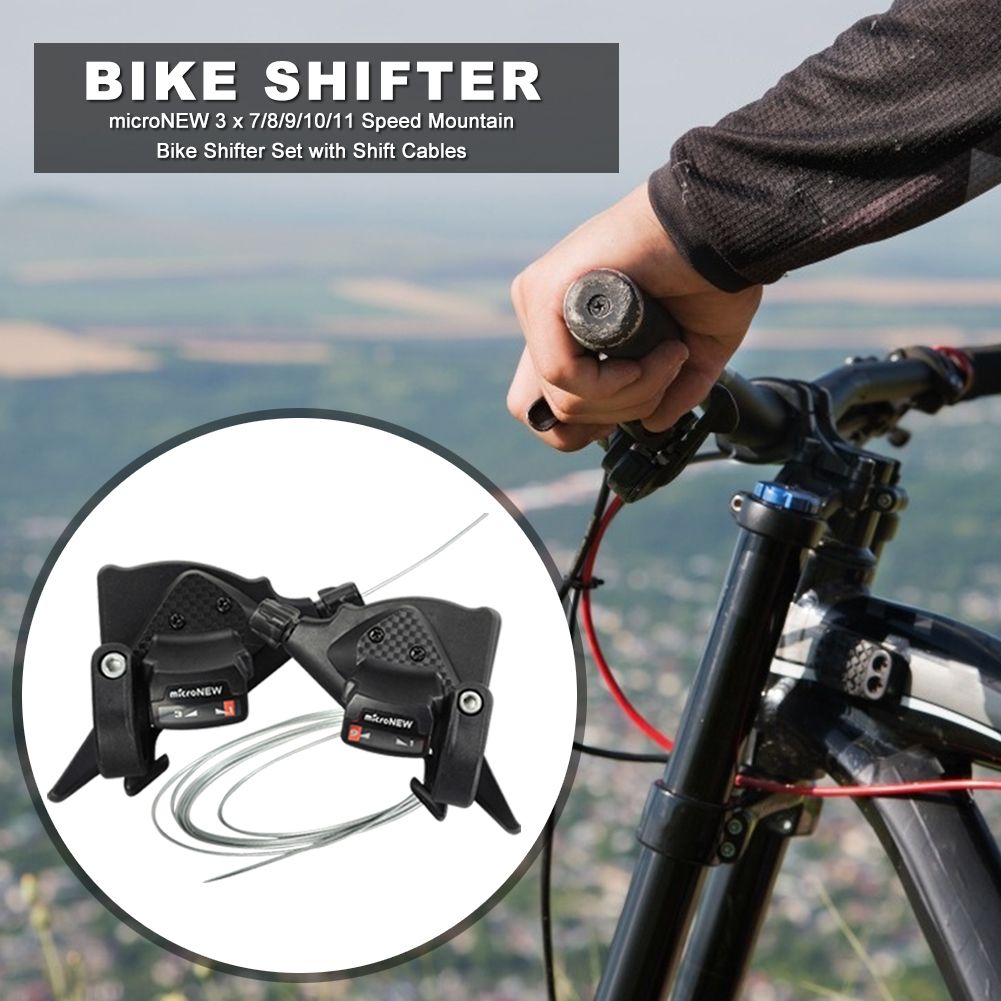 Mtb Bike Shifter 3 X 7/8/9/10/11 Speed Gear Lever Set With