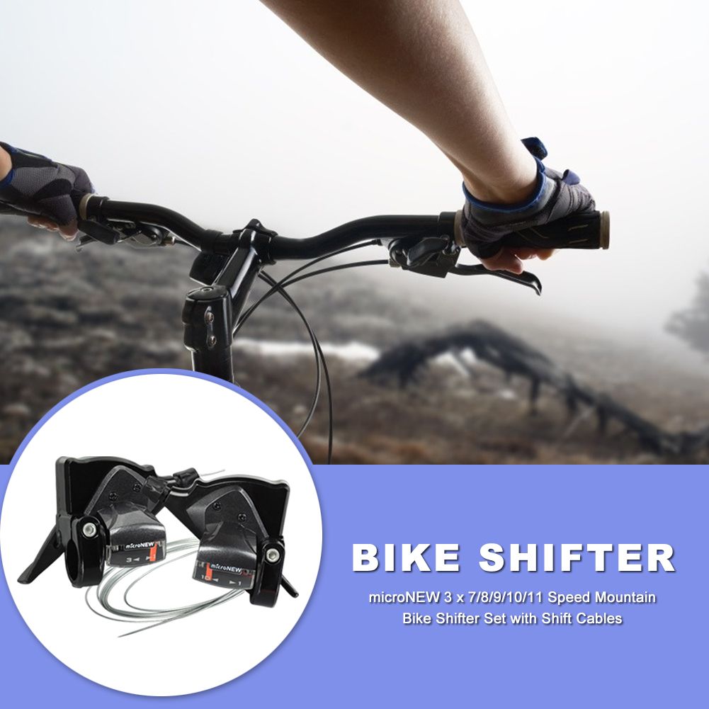 Mtb Bike Shifter 3 X 7/8/9/10/11 Speed Gear Lever Set With