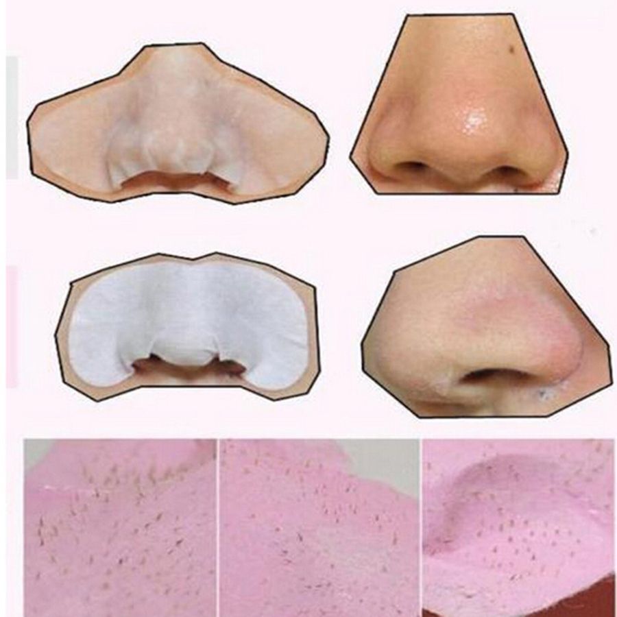 Cosmetic Head Massage Holika Kit Sticker Remover Holika Blackhead Nose Pig Remove Acne 7pcs Step Black D0164 3
