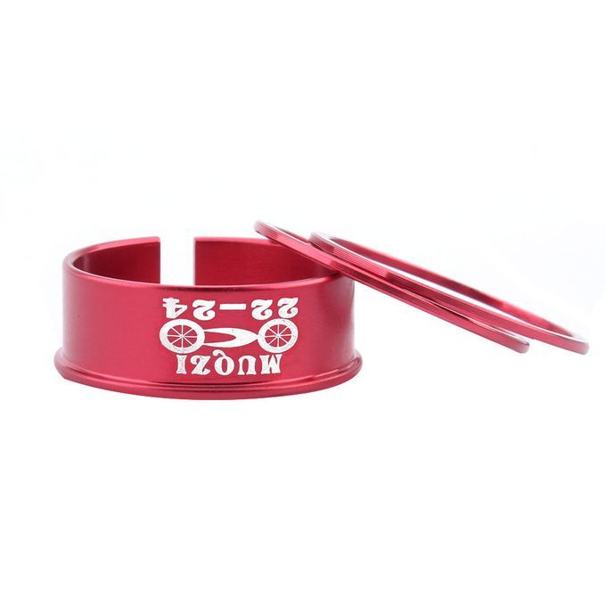 Bicycle Bicycle Bottom Bracket Disc 24mm To 22mm Axle Conversion Red