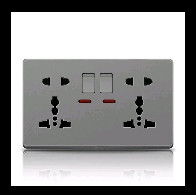 Original 13am Double Socket 3&2pin Plug