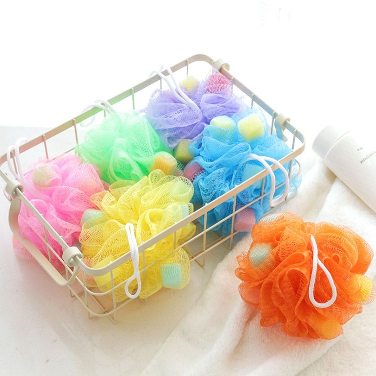 2 PCS Large Super Soft Monochrome Bath Ball