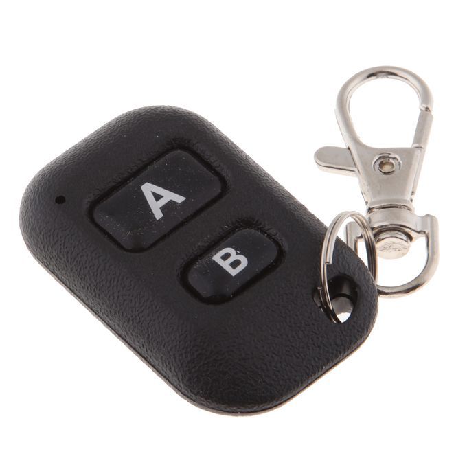 Retractable Door Remote Control Opener 86835mHz 2 Keys With LED