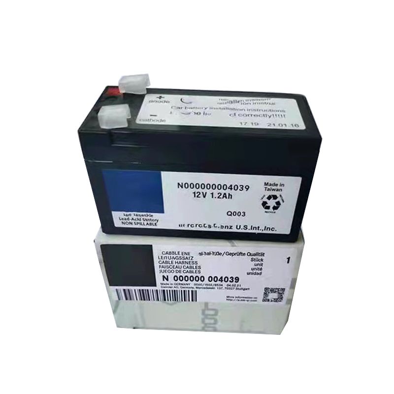 N000000004039 000000004039 Auxiliary Battery 12V 1.2Ah With  Box For Mercedes Benz CL ML R