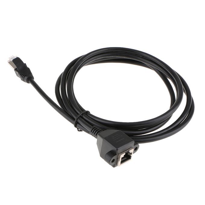 Cat5/RJ45 Extender Adapter Cable RJ45 Male To RJ45 Female Network LAN