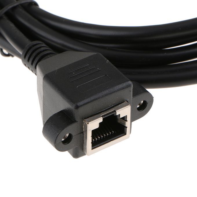 Cat5/RJ45 Extender Adapter Cable RJ45 Male To RJ45 Female Network LAN