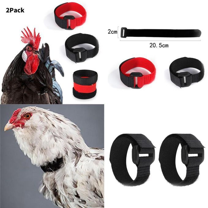 16pcs Chicken Collar Prevent Rooster From Screaming For Rooster Goose