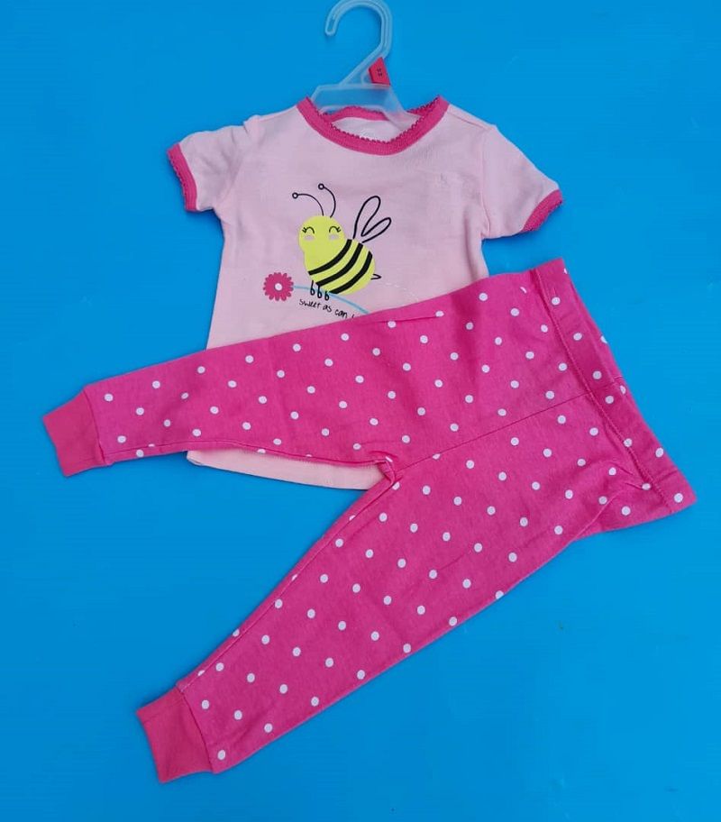 Girls Short Sleeve Pyjamas Sleepwear