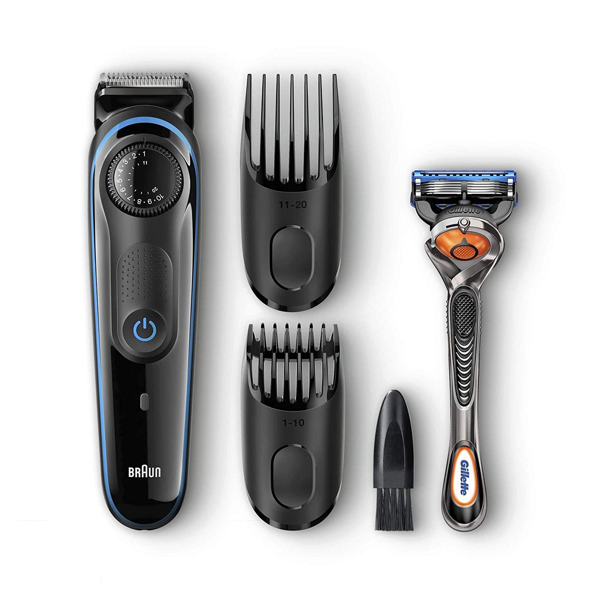 BT3040 Beard Trimmer For Men, Cordless Hair Clipper- Black/Blue