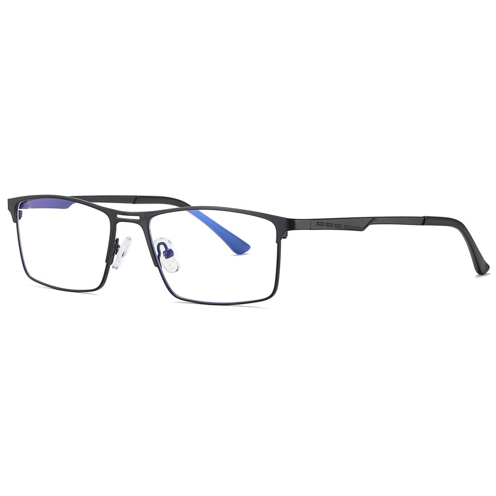 Anti Blue Light Computer Glasses Rectangle Frames For Men