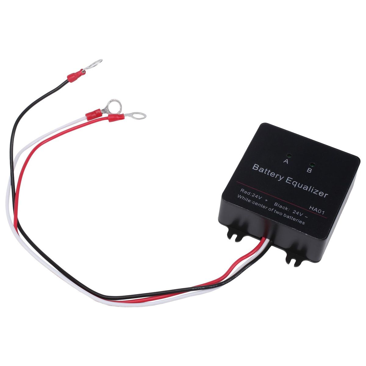 Battery Equalizer for 2 X 12V Batteries Balancer 2S Active Voltage Lead Acid Battery Charger Regulators Connect