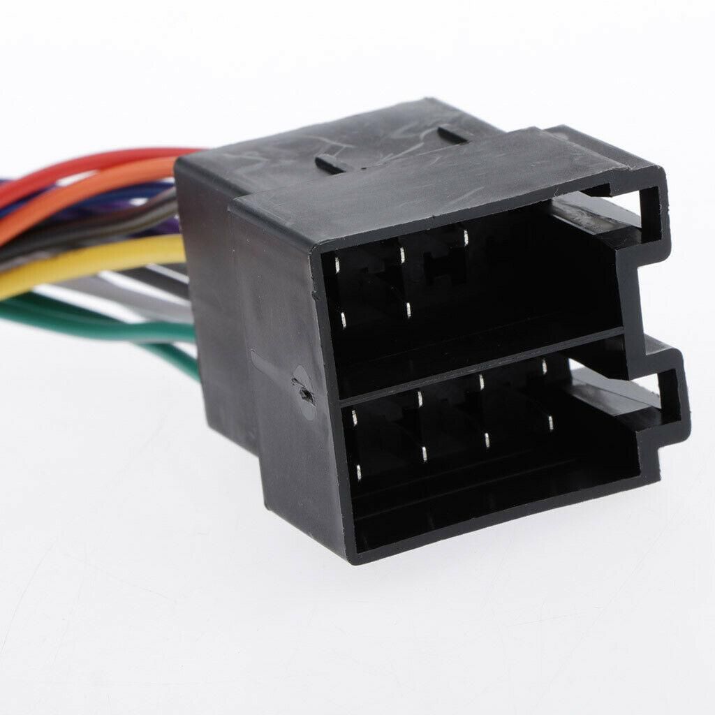 16 Pin Car Stereo Radio Harness ISO for Sony Radio to ISO Radio Play Plug Auto Adapter Wiring Harness Connector