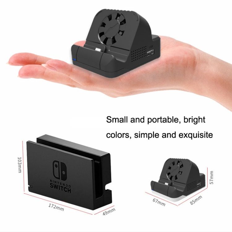 For Nintendo Switch SW300 Cooling Fan Base Charger