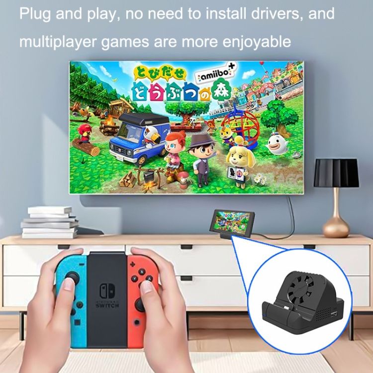 For Nintendo Switch SW300 Cooling Fan Base Charger