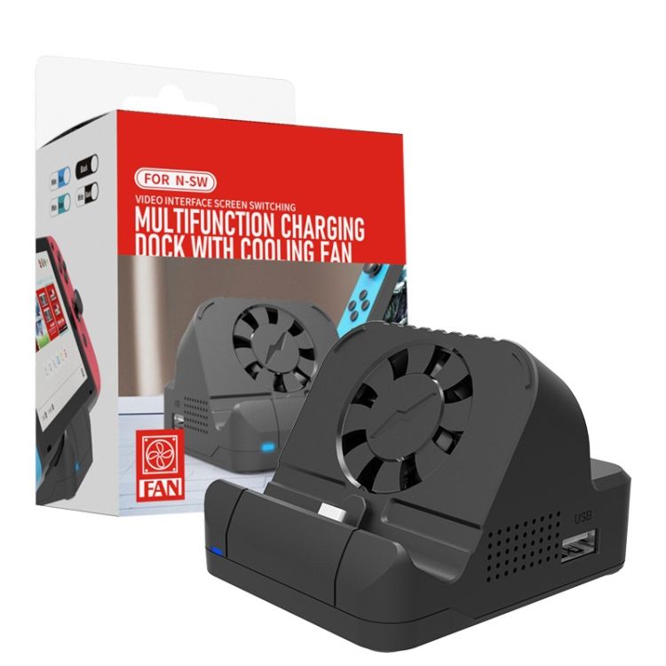 For Nintendo Switch SW300 Cooling Fan Base Charger