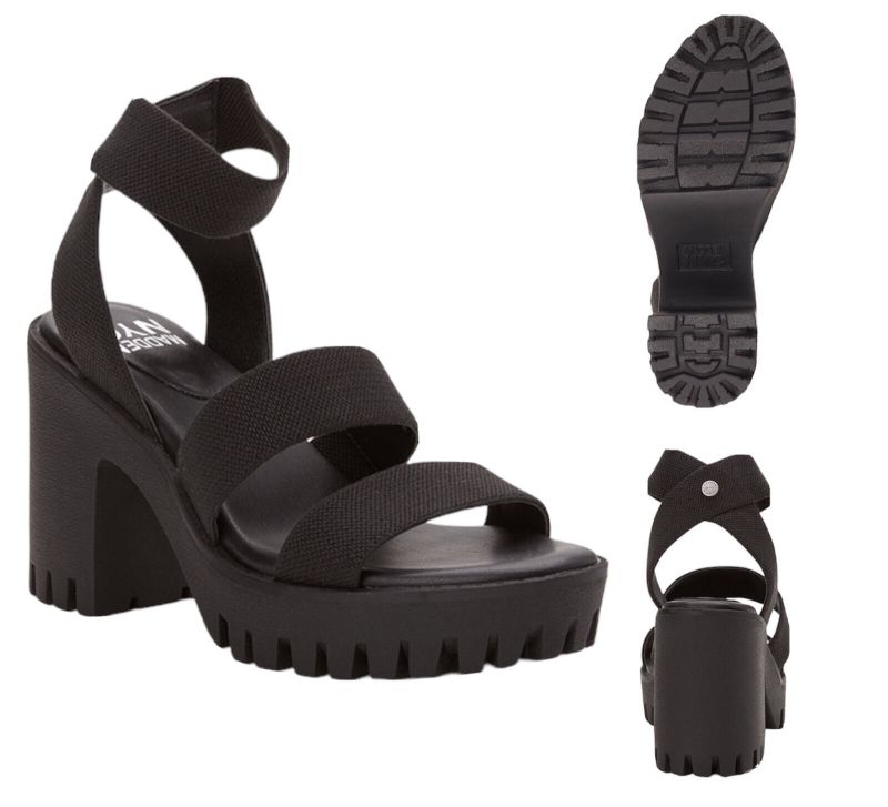 NYC Ladies Block Heel Sandals By Madden NYC
