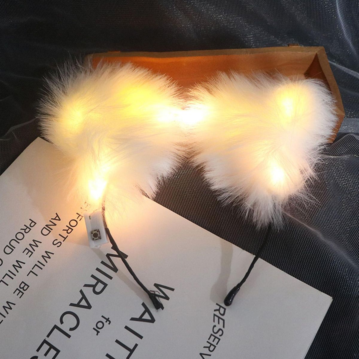 Luminous Headband Animal Ear Glowing Headband Headwear Accessories