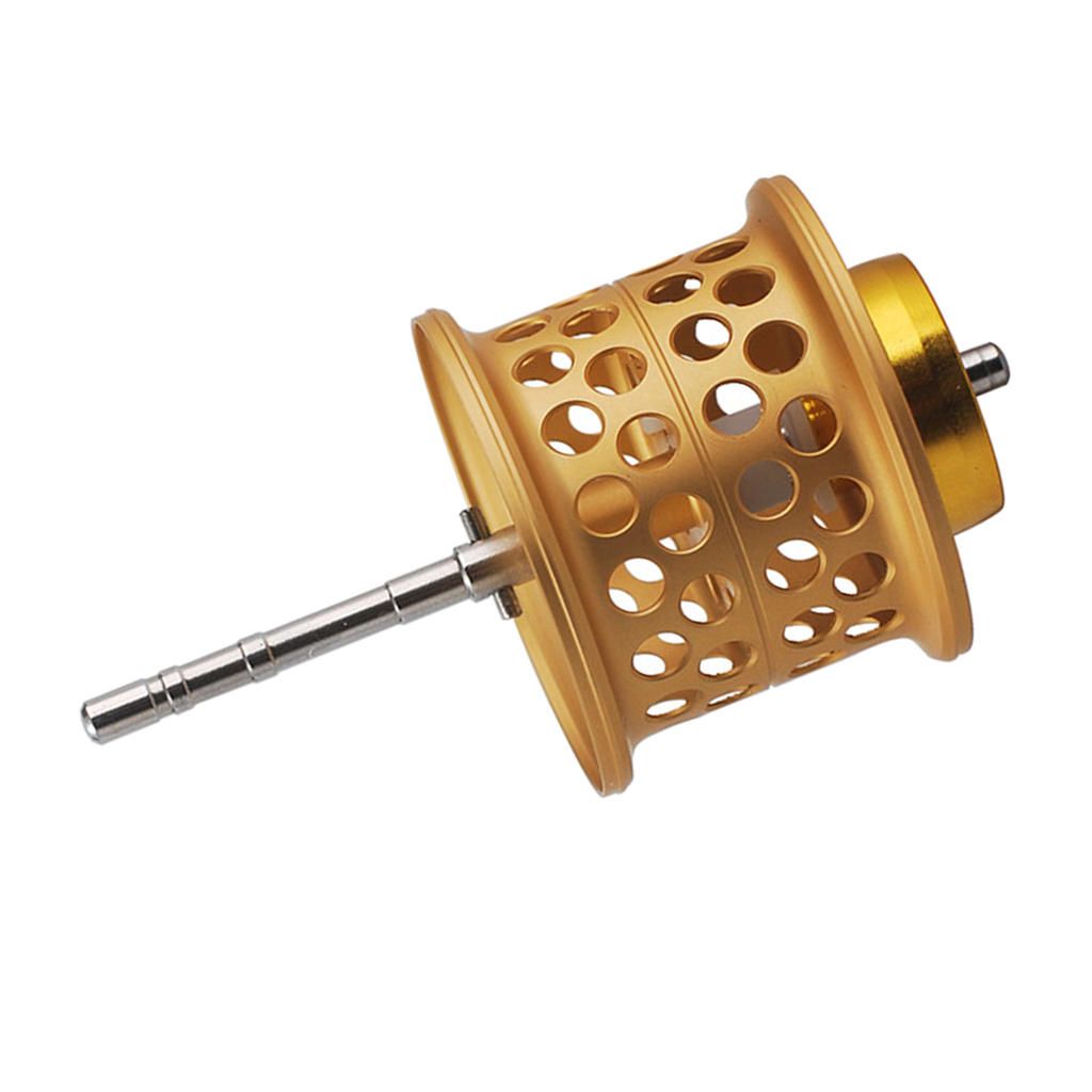 Aluminum Spool For Baitcasting Bait Casting  Water Drop Golden