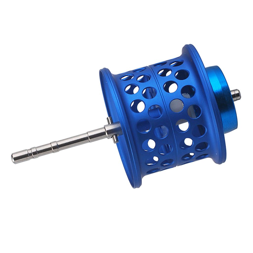 Aluminum Spool For Baitcasting Bait Casting  Water Drop Blue